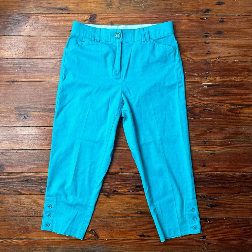 Counterparts button leg capri slacks Sz 6
